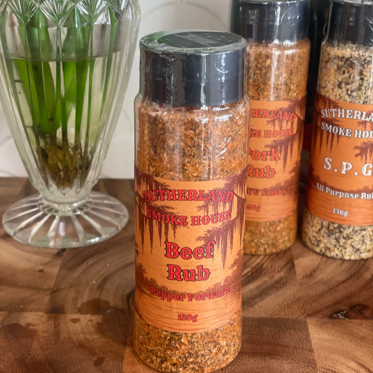 Sutherland smoke house BBQ rubs
