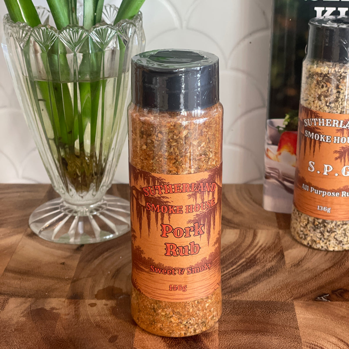 Sutherland smoke house BBQ rubs
