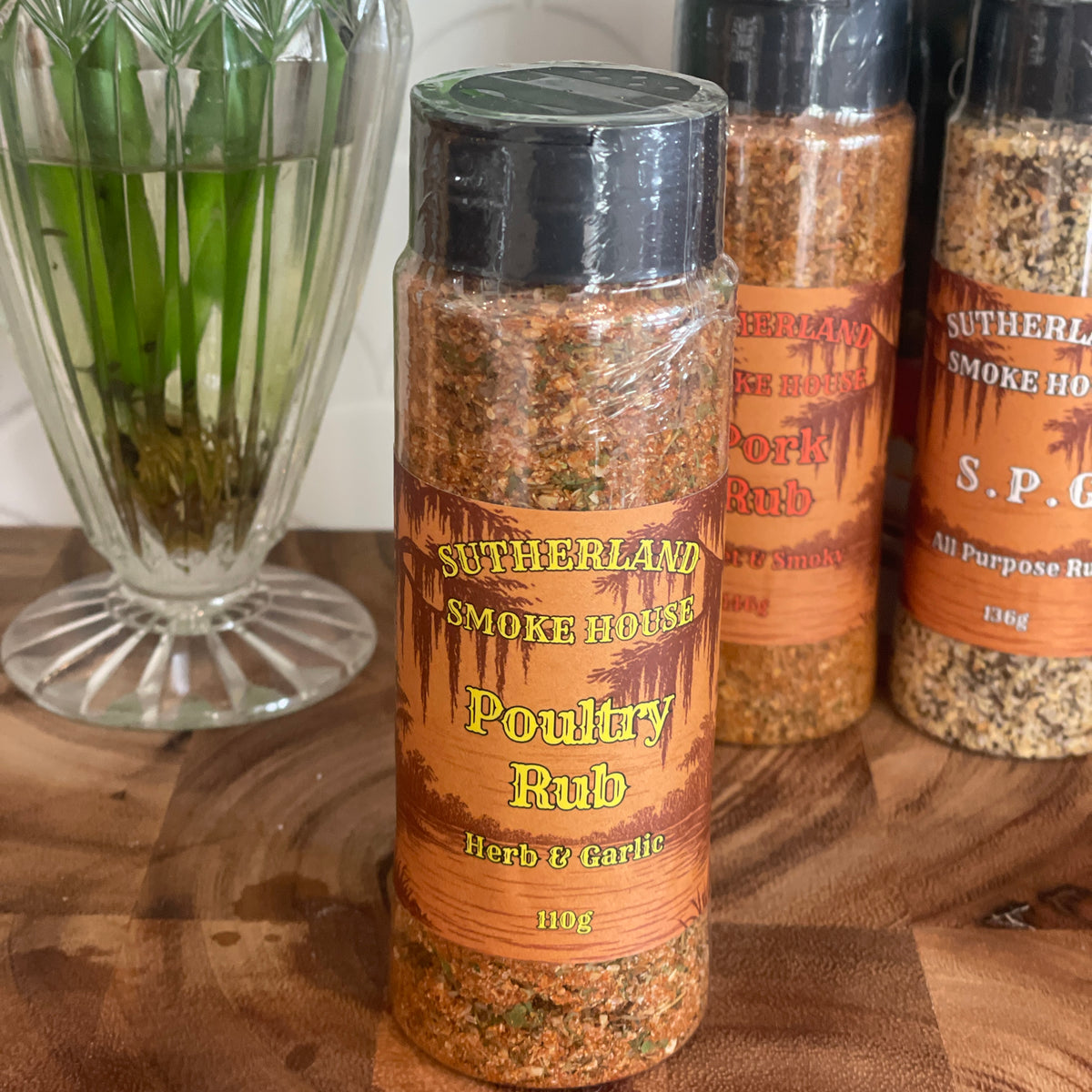 Sutherland smoke house BBQ rubs