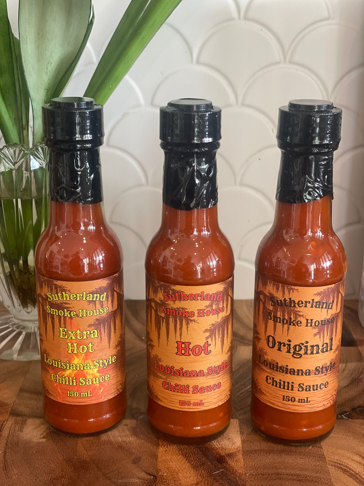 Sutherland smoke house Louisiana style chilli sauce