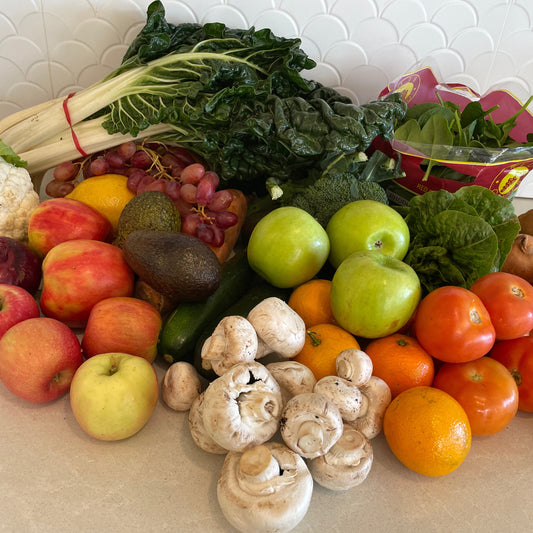 Family seasonal fruit and veg box